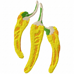 Pepper Embroidery Design 10 Pepper Embroidery Design 10